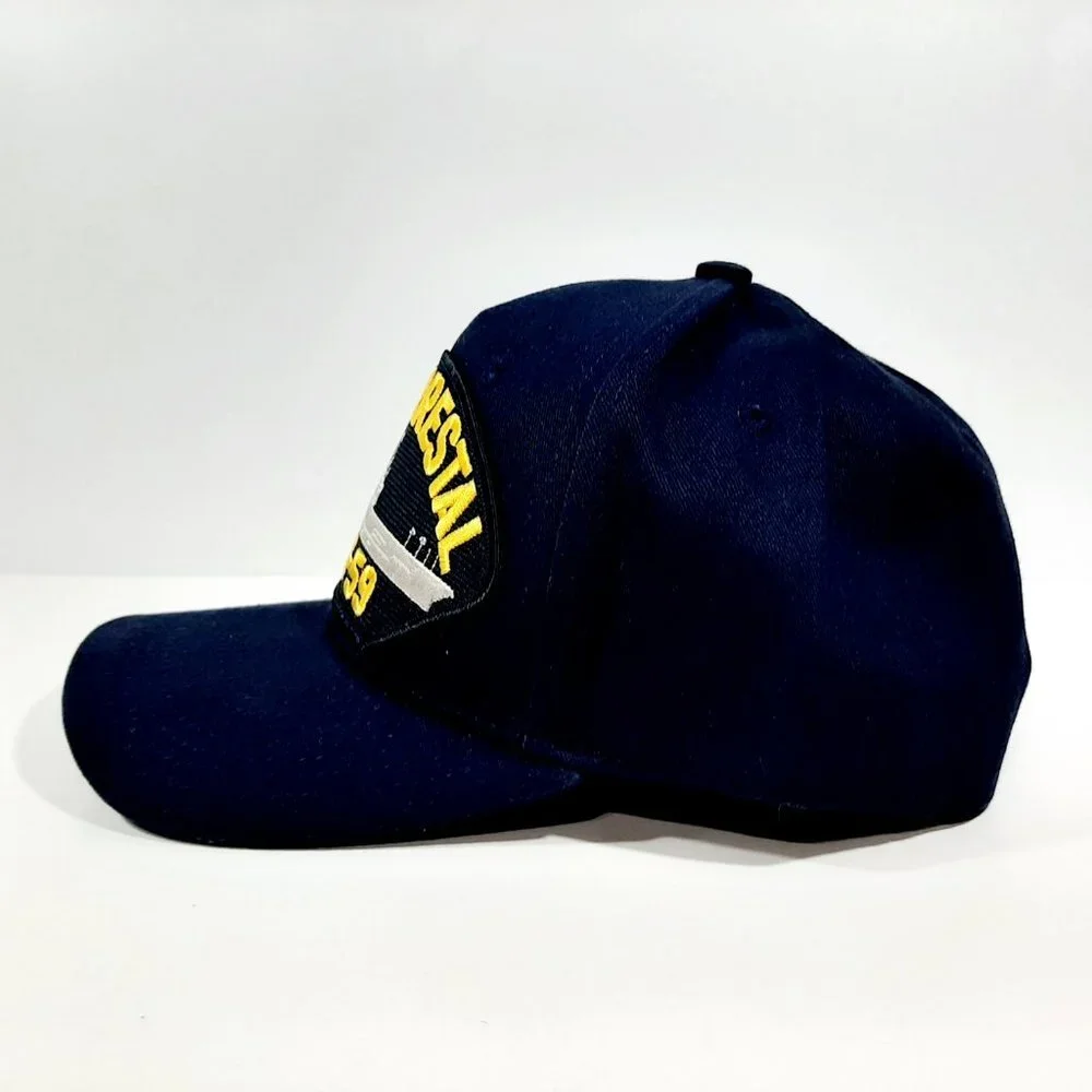 USS Forrestal CVA-59 Embroidered Patch Hat Basebal